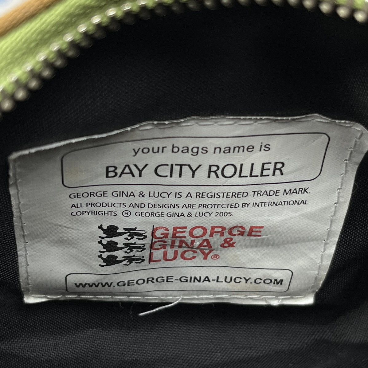 George Gina & Lucy RARE Vintage 2008 George Gina Lucy GGL Bay City Roller Bag Size ONE SIZE - 10 Thumbnail