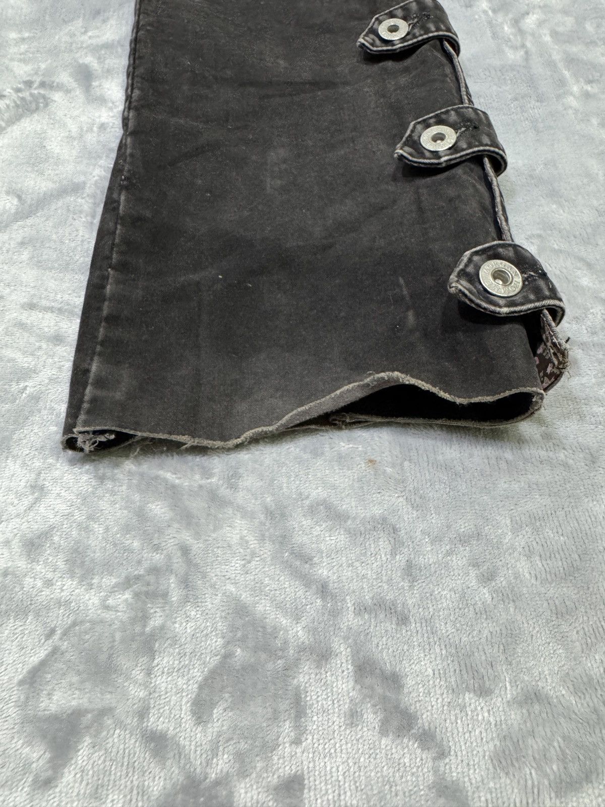 Morgan Homme Japanese brand x Morgan Homme strap bondage flared trousers Size US 31 - 14 Thumbnail