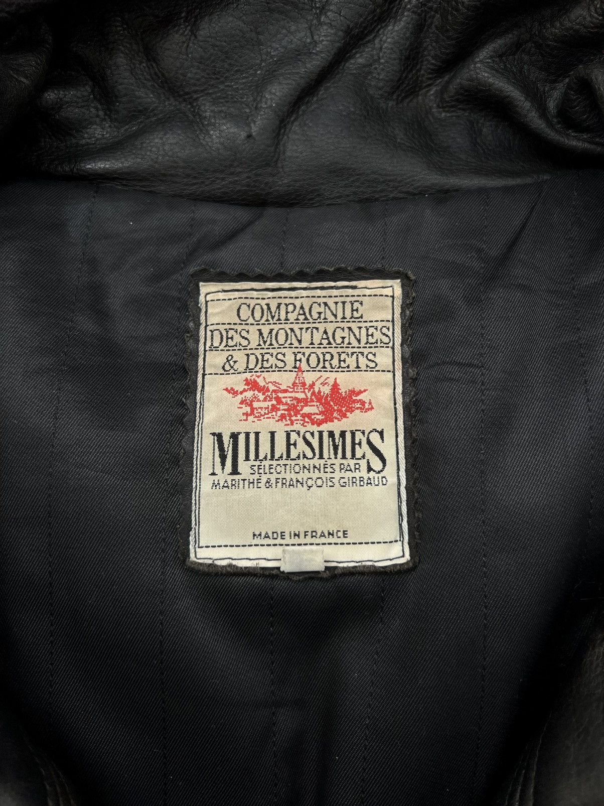 Marithe + Francois Girbaud 🔥1980s Marithe Francois Girbaud Leather Down Aviation Bomber Size US XL / EU 56 / 4 - 22 Thumbnail