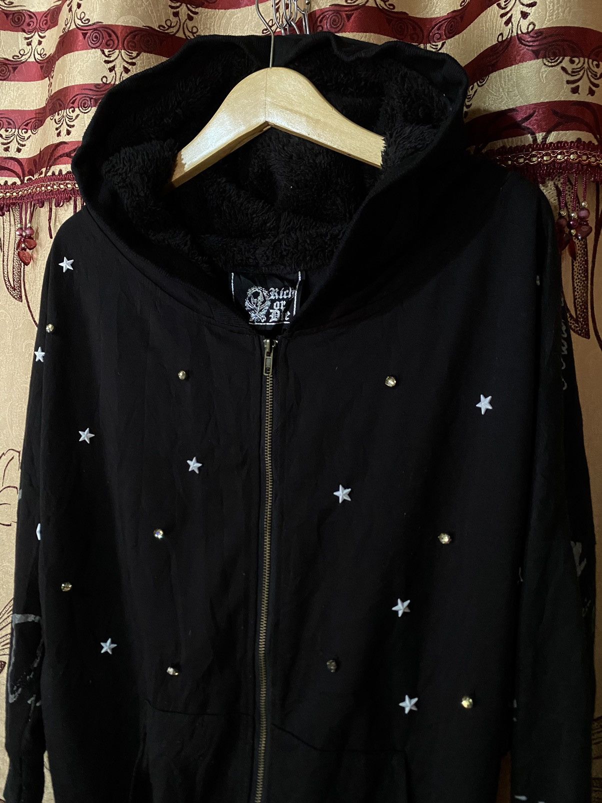Hysteric Glamour × If Six Was Nine × Japanese Brand Japanes Rich Or Die Punk Gothic Style Size L / US 10 / IT 46 - 4 Thumbnail