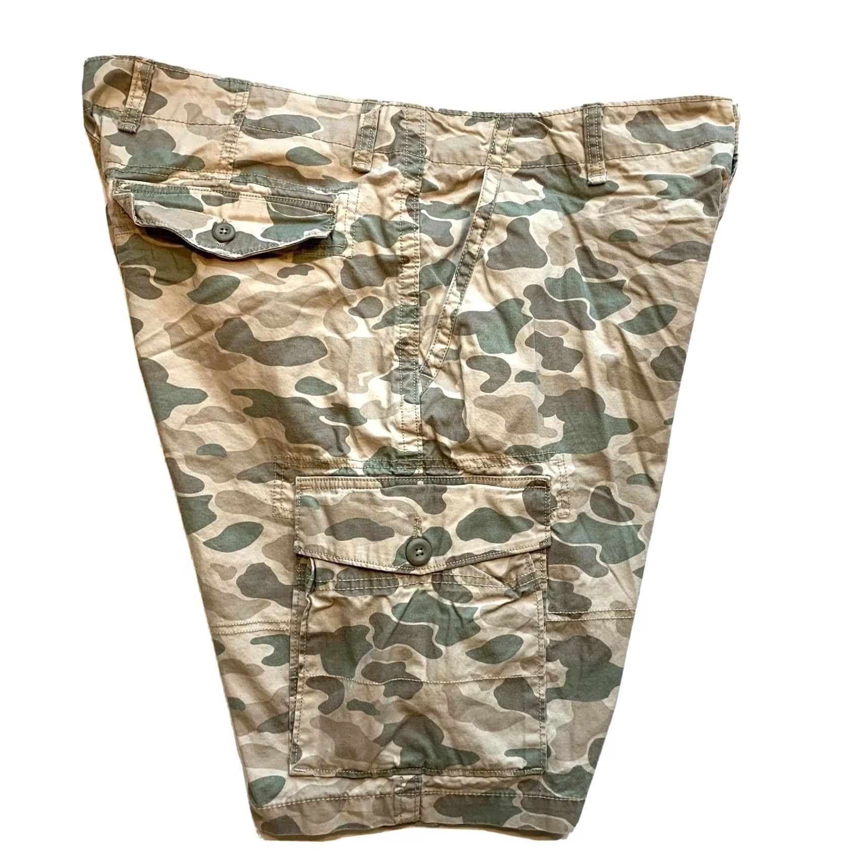 Old Navy Old Navy Desert Camo Cargo Shorts Mens 40 Relaxed Camouflage Hunting Beach NEW Size US 40 / EU 56 - 3 Thumbnail