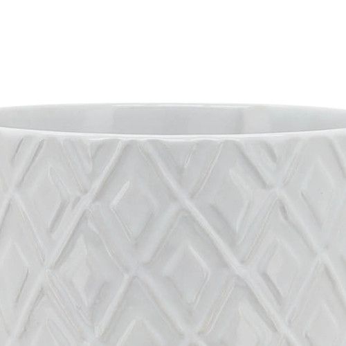 Designer × Homemade 5" DIAMOND PLANTER W/ STAND, WHITE Size US L / EU 52-54 / 3 - 7 Thumbnail