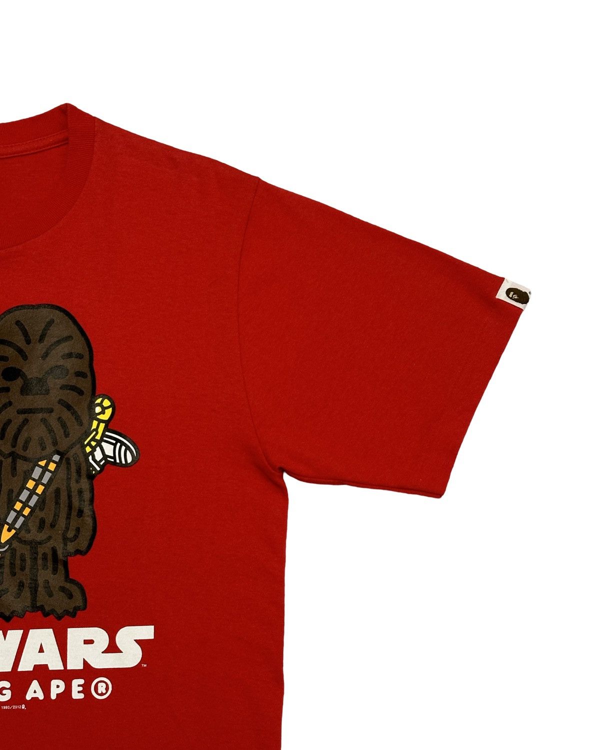 Bape × Star Wars 2012 Bape x Star Wars Empire Strikes Back Red Tee size M Size US M / EU 48-50 / 2 - 11 Thumbnail