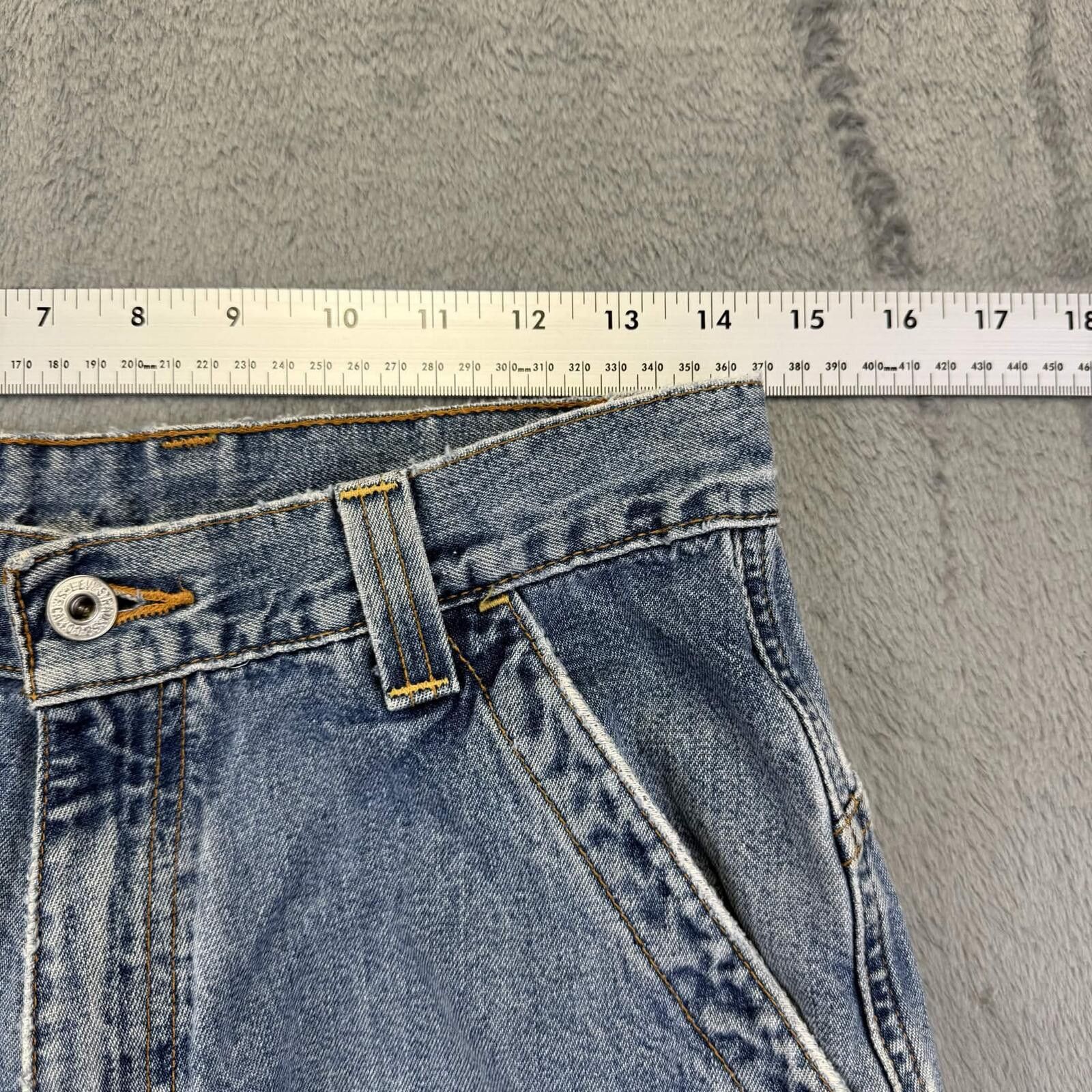 Levi's Levi's 579 Vintage Loose Fit Caroenter Denim Jeans Size US 28 / EU 44 - 7 Thumbnail