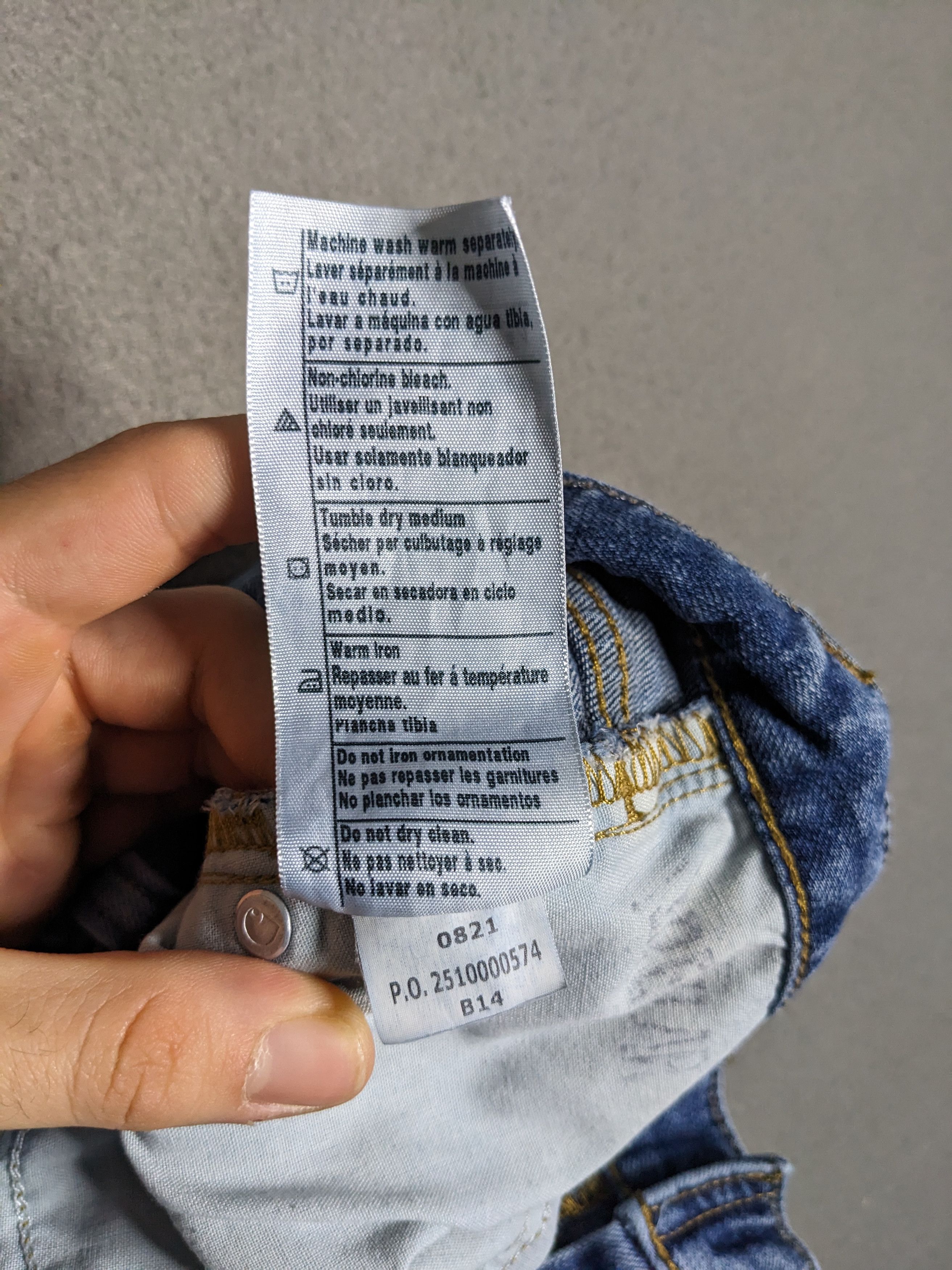 Carhartt Carhartt Straight Jeans Mens 30x34 Rugged Relaxed Stretch Size US 30 / EU 46 - 13 Thumbnail