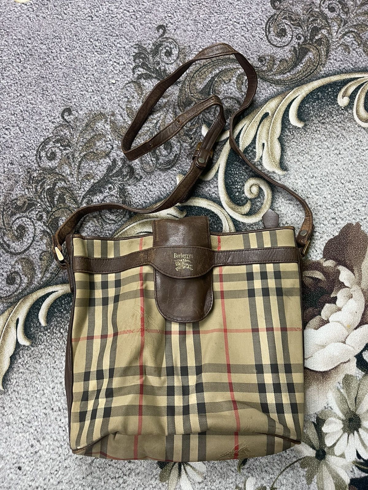 Burberry Vintage Burberrys Tote Bag Size ONE SIZE - 13 Thumbnail