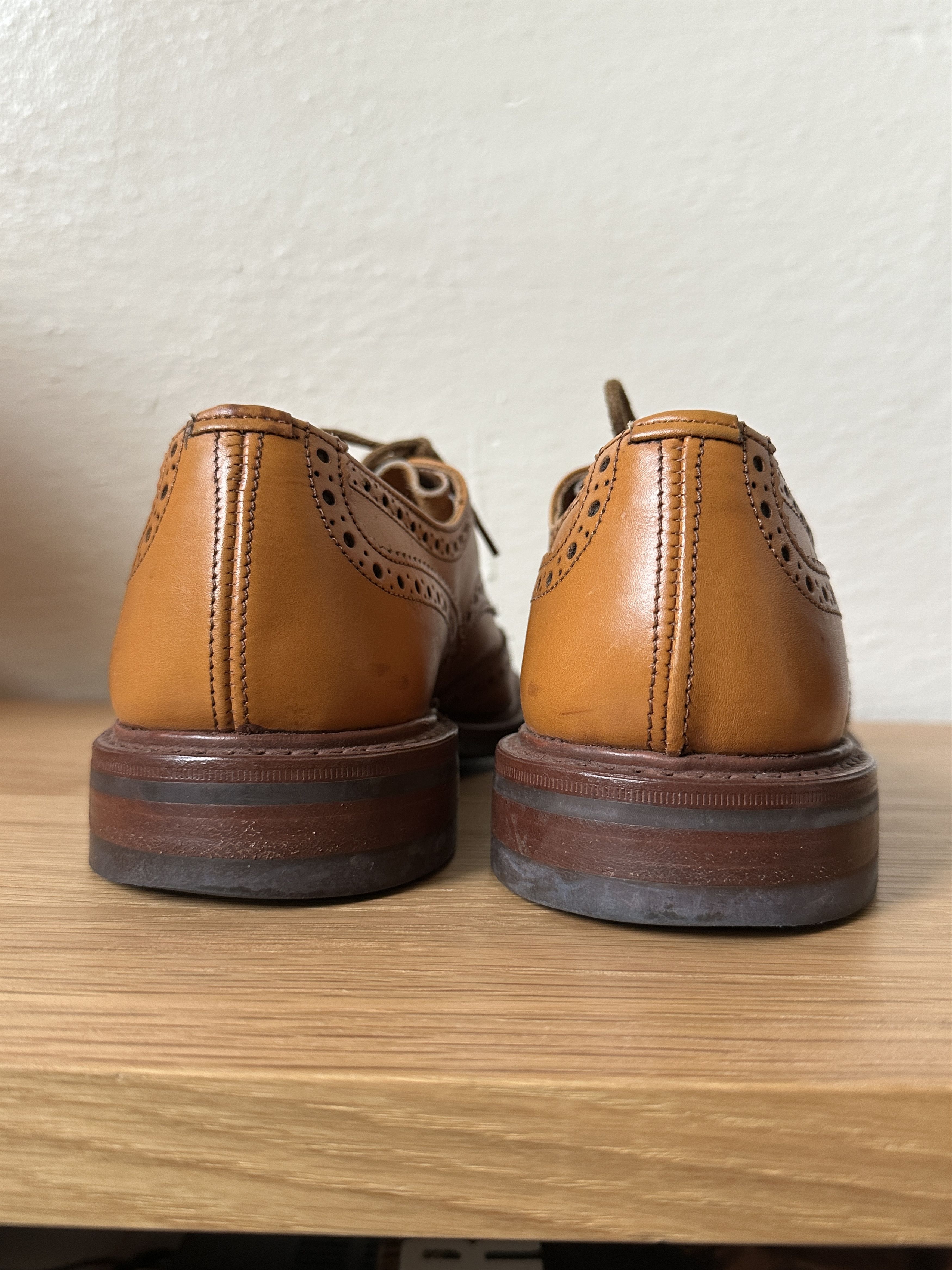Tricker's Bourton Country Shoe in Acorn Antique Size US 9 / EU 42 - 16 Thumbnail