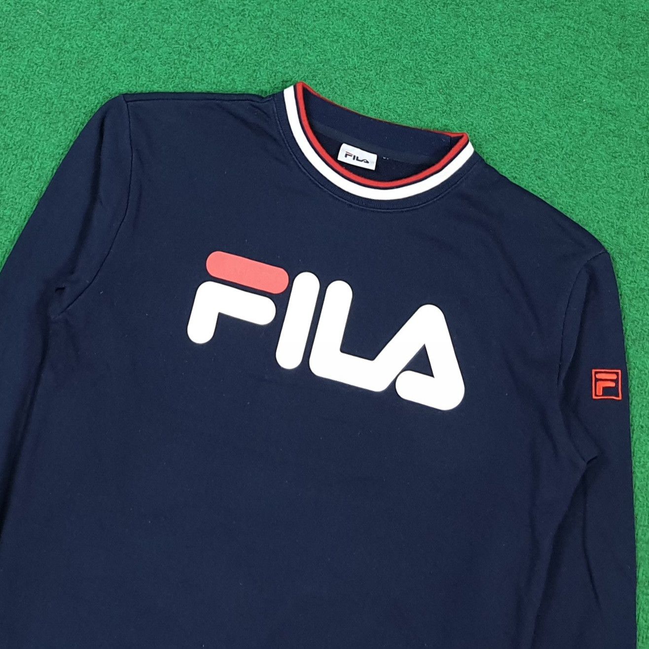 Fila Vintage Retro FILA Large Logo Crewneck Sweatshirt C292N15 Size US S / EU 44-46 / 1 - 2 Thumbnail