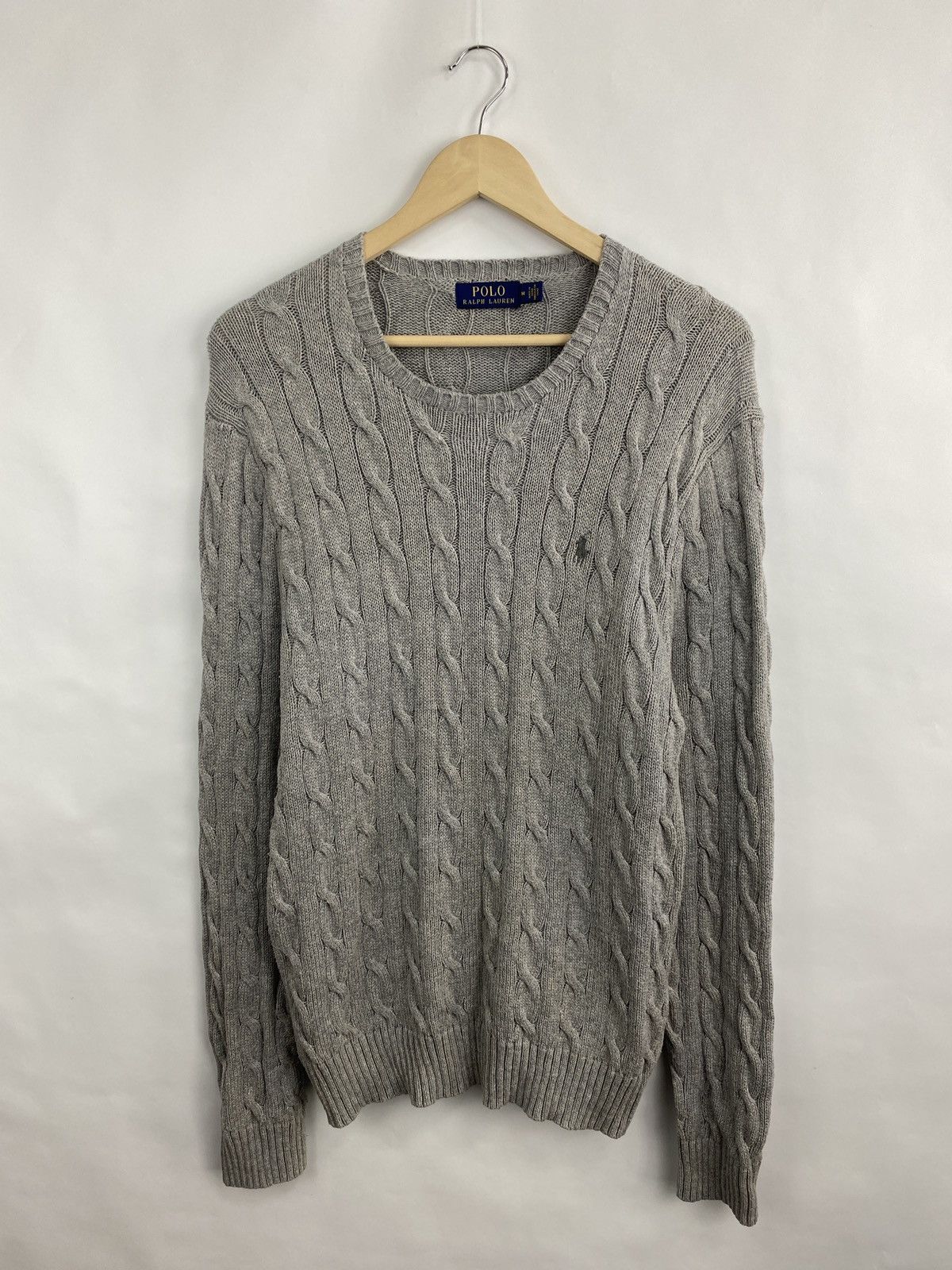 Polo Ralph Lauren 🇺🇸 Vintage Ralph Lauren Knitted Sweater Rare Retro Aran Size US M / EU 48-50 / 2 - 3 Thumbnail