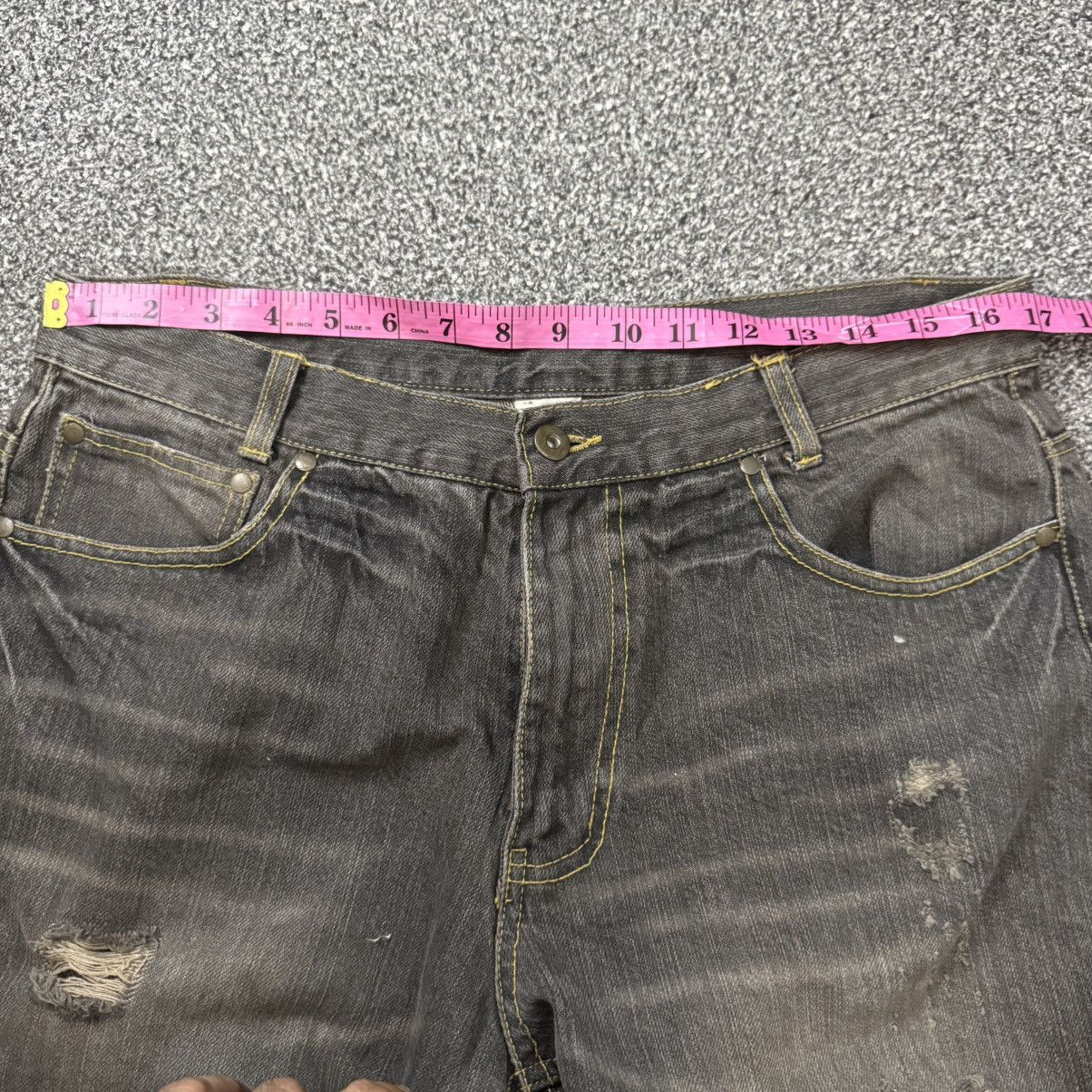 Japanese Brand 🔥🇯🇵 Vintage 90s Baggy Distressed Ill Pant Size US 34 / EU 50 - 13 Thumbnail