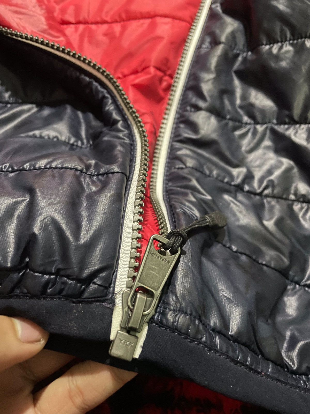 Napapijri × Vintage NAPAPIJIRI MINI PUFFER JACKET Size US XL / EU 56 / 4 - 3 Thumbnail