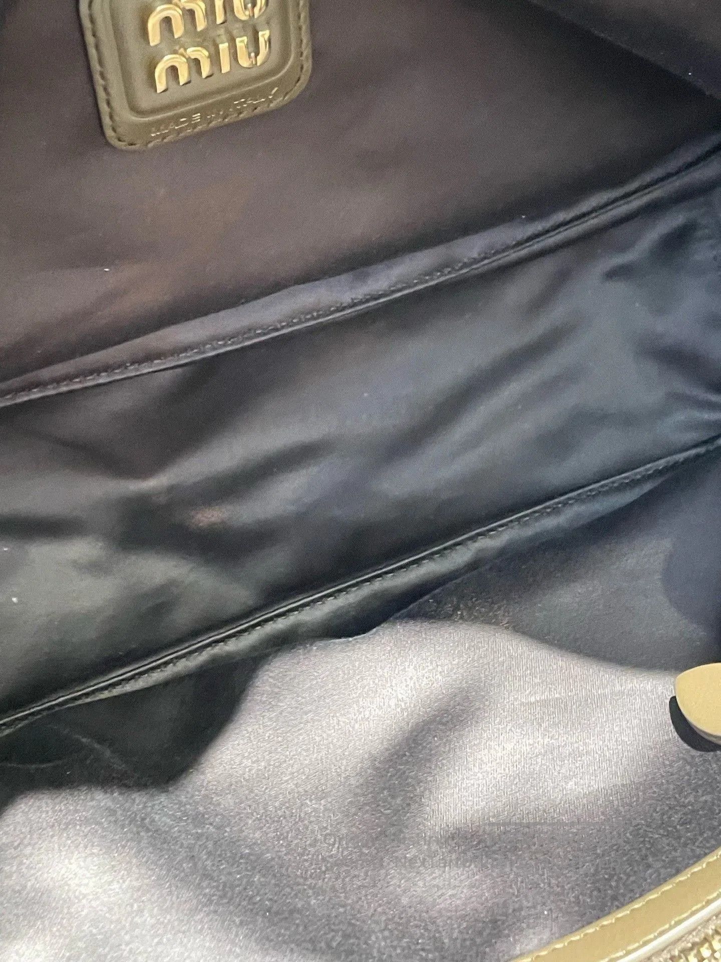 Miu Miu Miu Miu Beau Leather Shoulder Bag. Size ONE SIZE - 7 Thumbnail