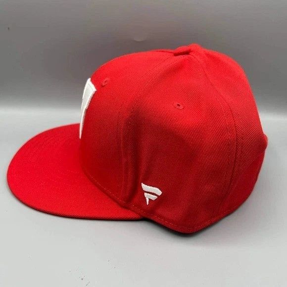 Other Wisconsin Badgers Hat Men 7 3/8 Embroidered Fanatics Fitted Size ONE SIZE - 7 Thumbnail