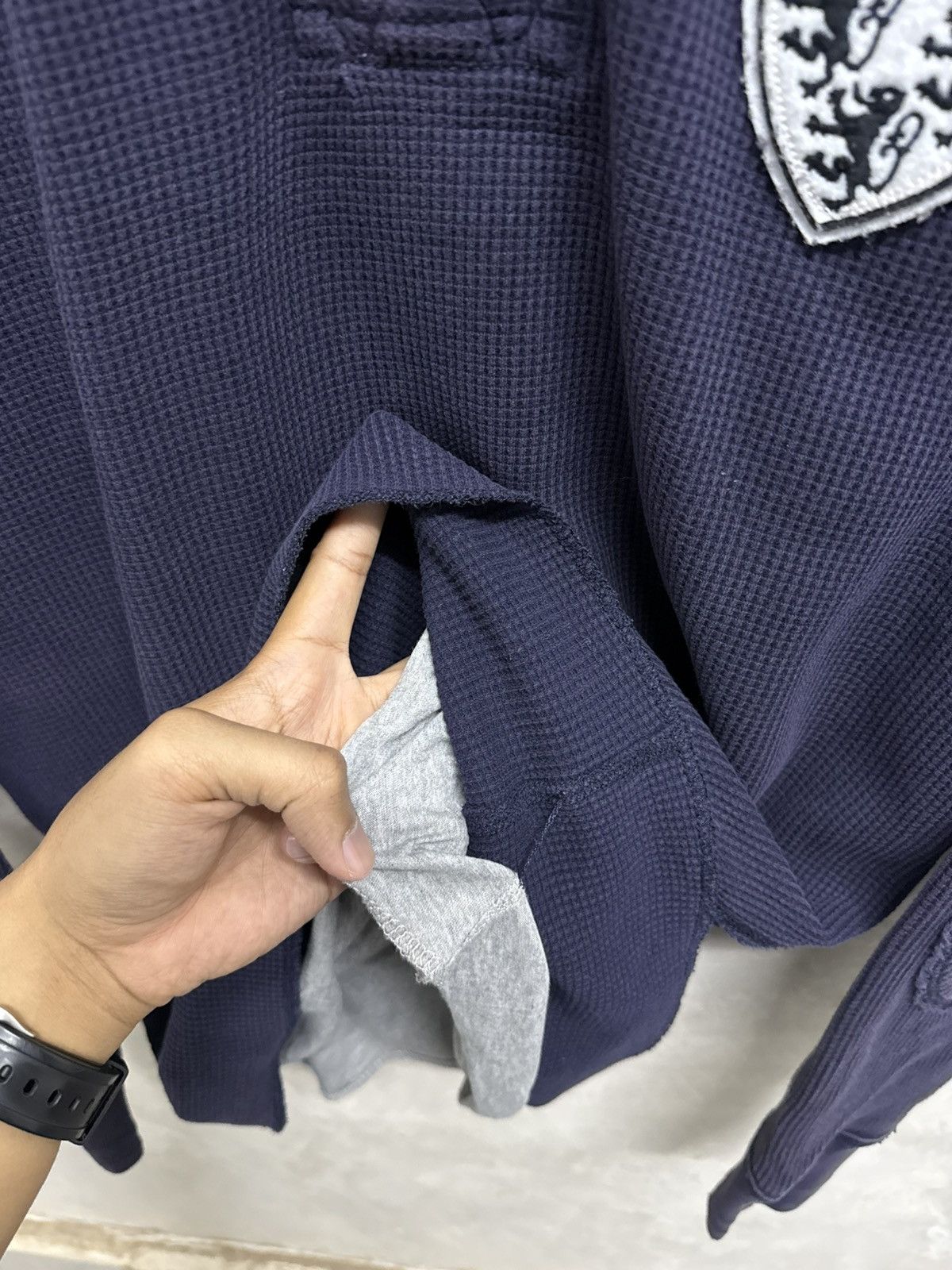 Polo Ralph Lauren Vintage Polo Ralph Lauren Rugby Waffle Size US L / EU 52-54 / 3 - 9 Thumbnail