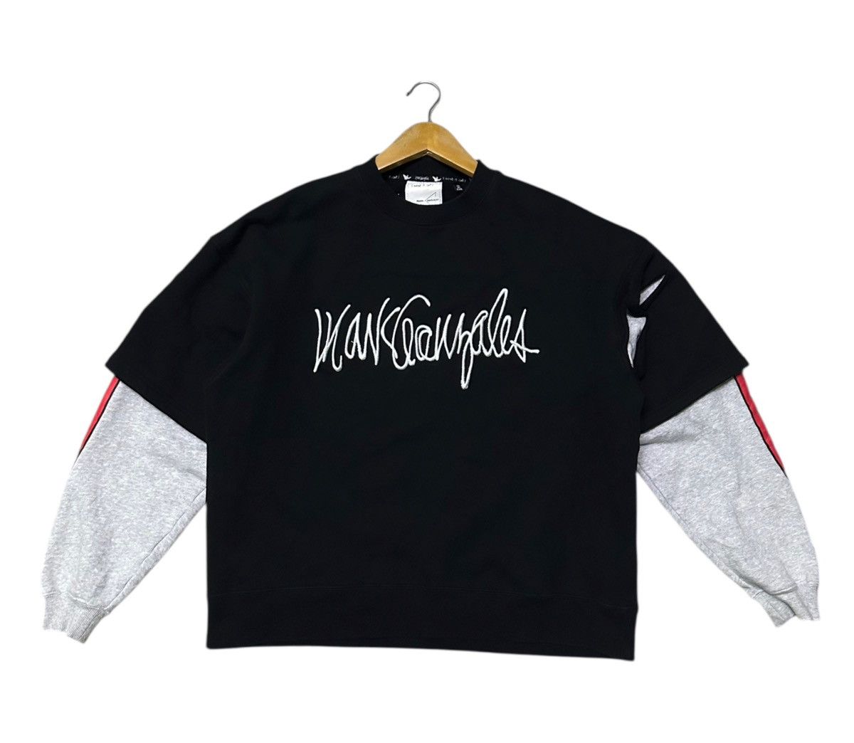 Welcome Skateboards Mark Gonzales what is isnt pullover sweatshirt Size US M / EU 48-50 / 2 - 6 Thumbnail