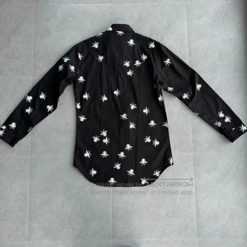 Dior Dior Black Men's Long Sleeve Shirt with Embroidery . Size US S / EU 44-46 / 1 - 2 Thumbnail