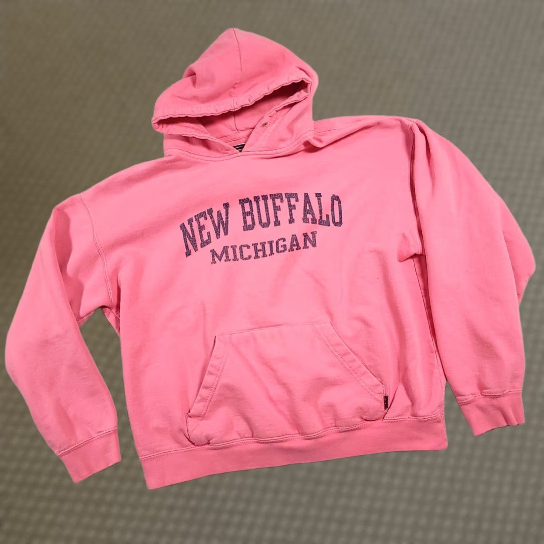 CO Pacific & Co The Perfect Hoodie Women's Large Pink Hooded New Buffalo Michigan Size L / US 10 / IT 46 - 1 Thumbnail
