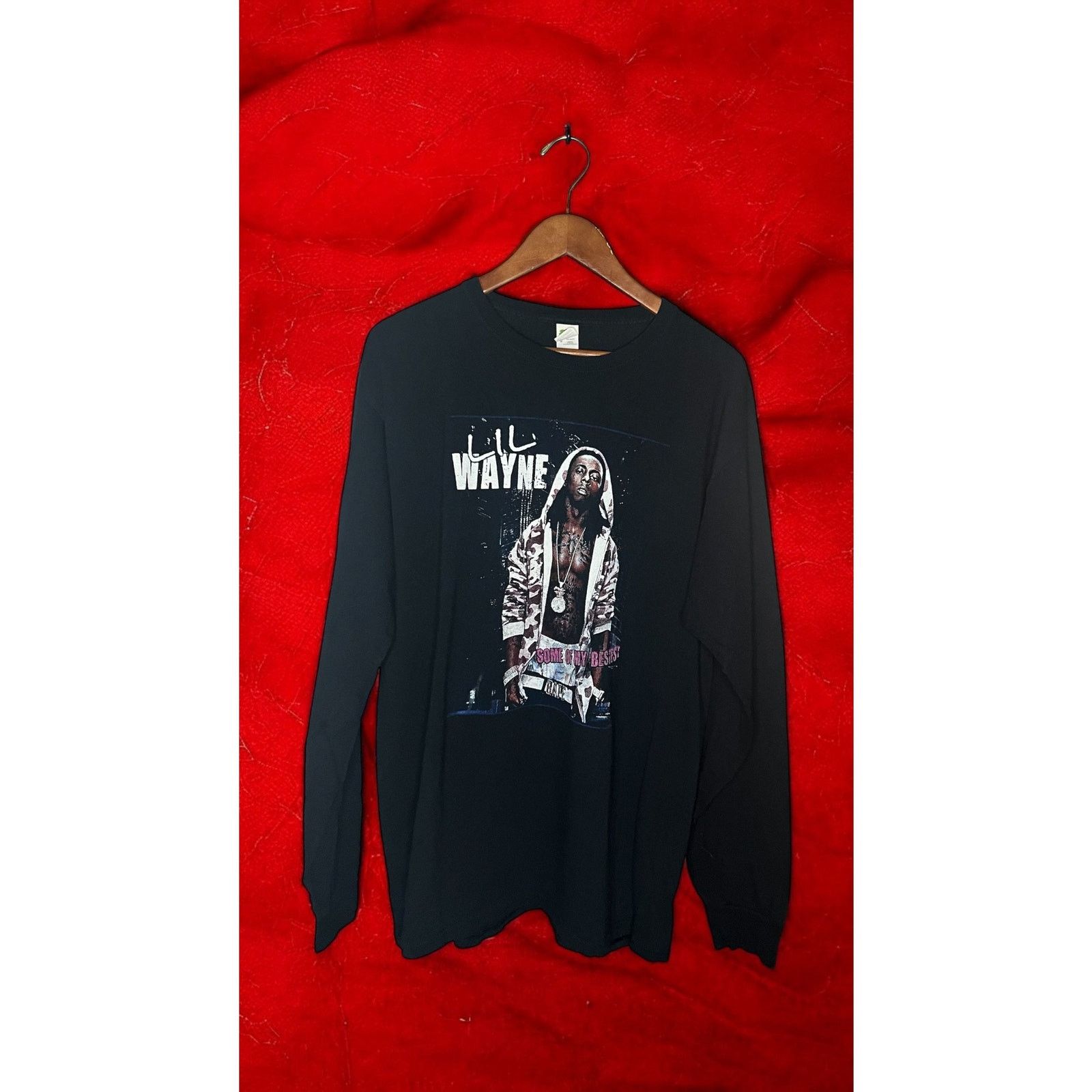 Fruit Of The Loom Lil Wayne "Some of My Best" Long-Sleeve T-Shirt Size US L / EU 52-54 / 3 - 1 Thumbnail