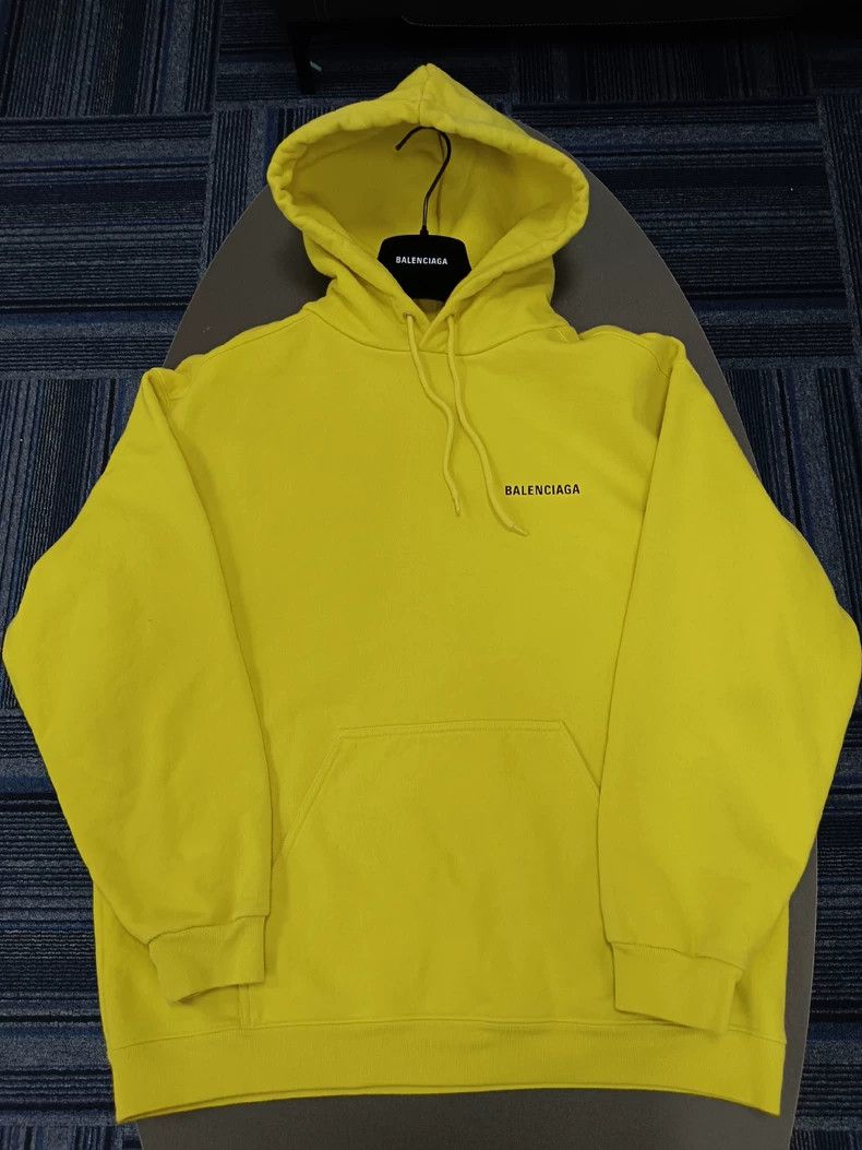 Balenciaga Balenciaga Classic Logo Hoodie Sweatshirt - dmc Size US S / EU 44-46 / 1 - 1 Thumbnail