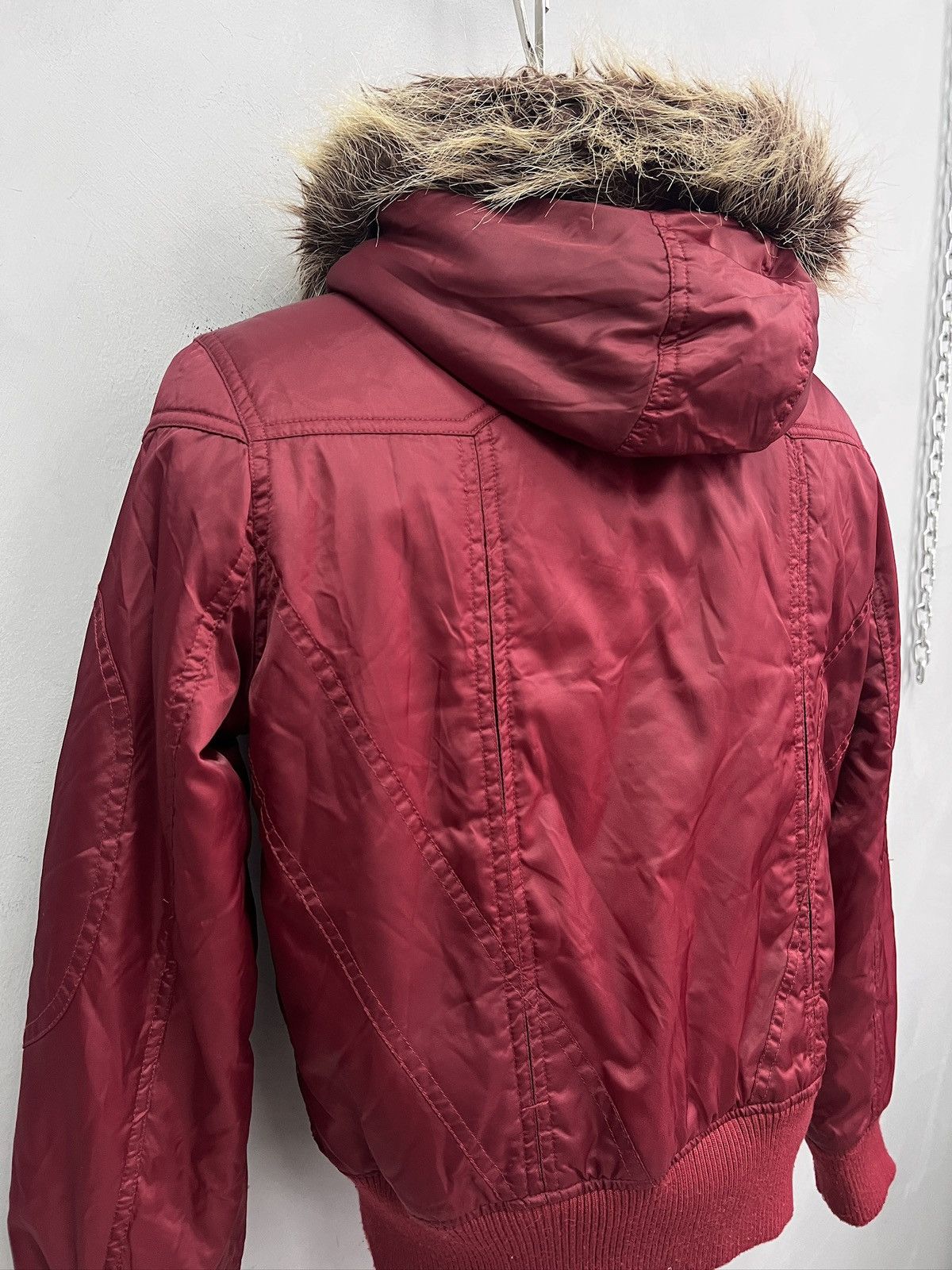 If Six Was Nine Rare cropped bomber jacket if six was nine style fur hood Size US M / EU 48-50 / 2 - 10 Thumbnail