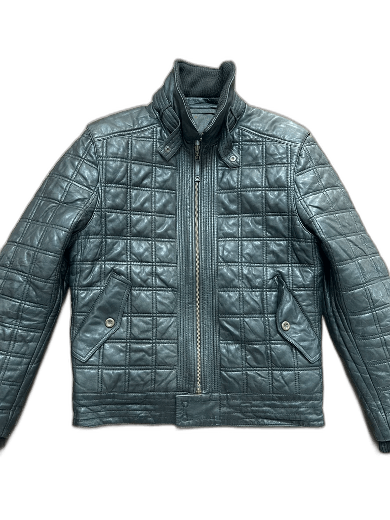 Roberto Cavalli Roberto Cavalli Class Quilted Leather Jacket Size US L / EU 52-54 / 3 - 1 Thumbnail