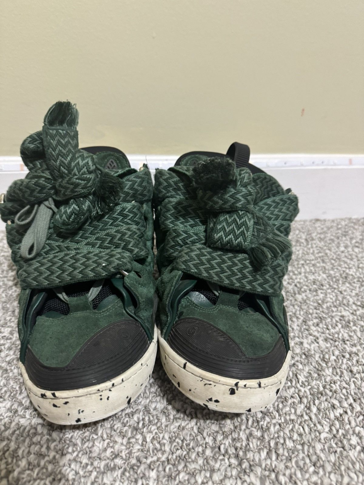 Lanvin Lanvin curb sneakers size 10 very good condition Size US 10 / EU 43 - 4 Thumbnail