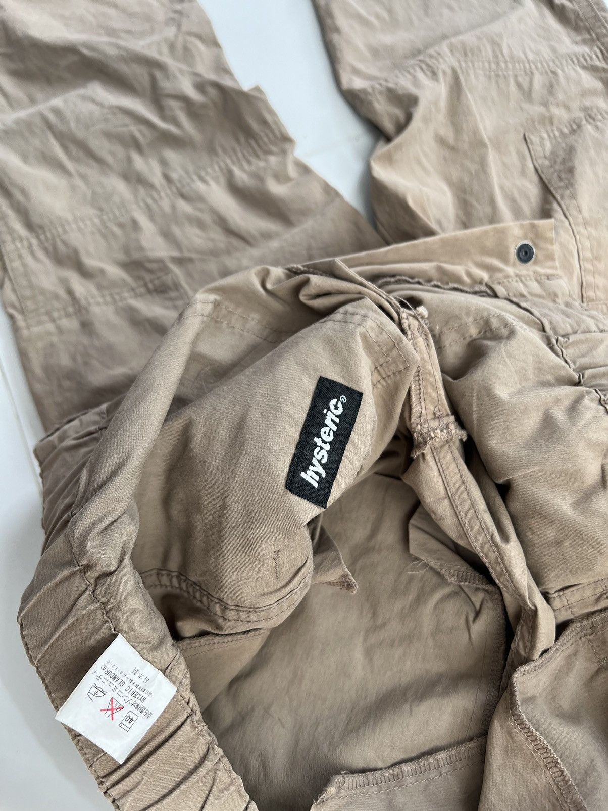 Hysteric Glamour HYSTERIC GLAMOUR RETRO CARGO MULTIPOCKET PANTS Y2K RARE Size US 30 / EU 46 - 11 Thumbnail