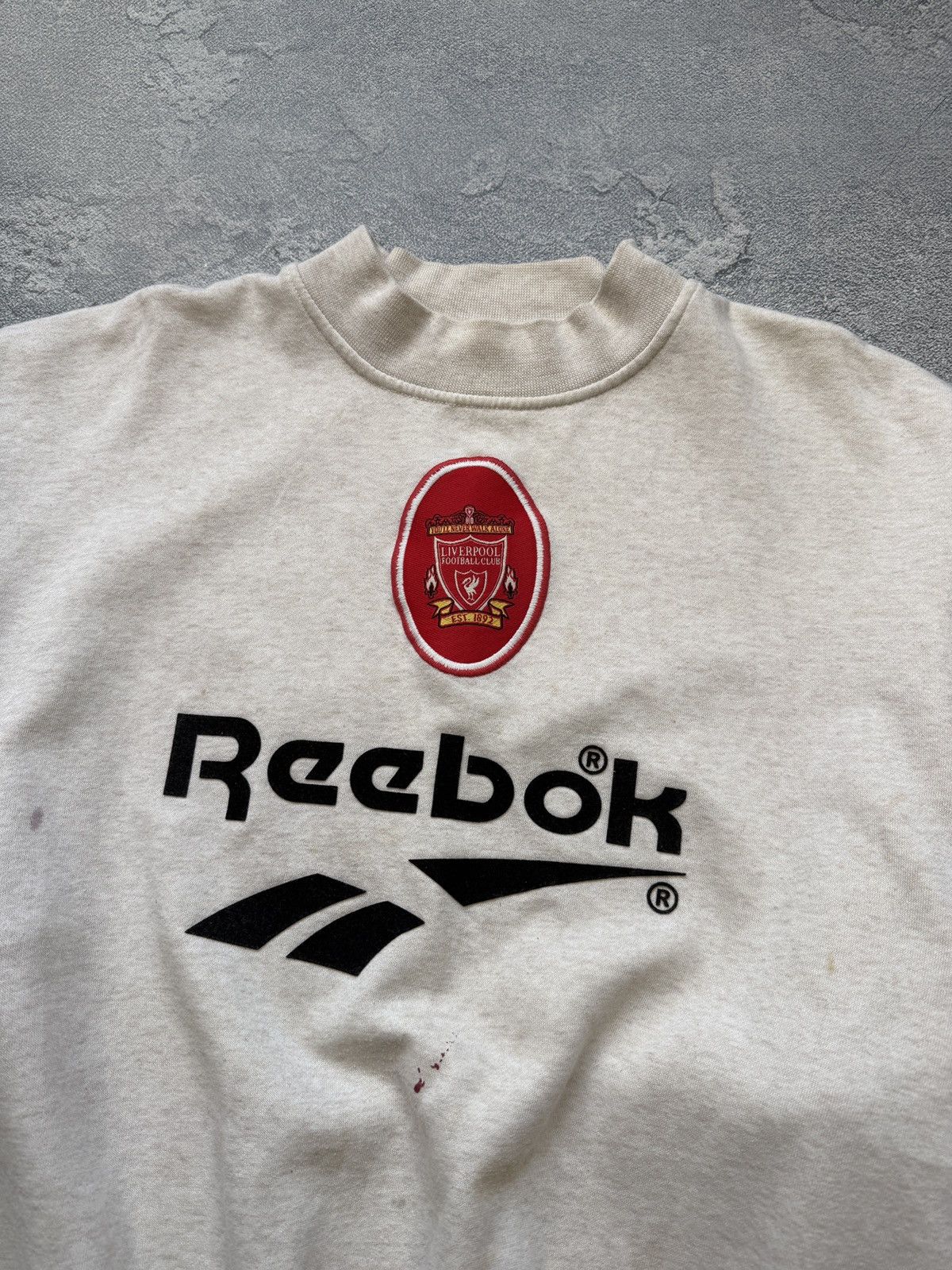 Reebok RARE Vintage 90 s Reebok Liverpool FC Sweatshirt Size XL Size US XL / EU 56 / 4 - 2 Thumbnail