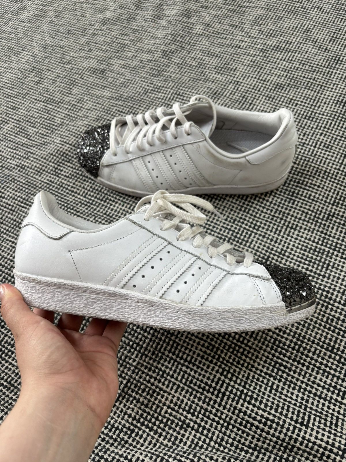 Adidas rare adidas superstar originals 80s metal toe sneakers Size US 7.5 / IT 37.5 - 2 Thumbnail