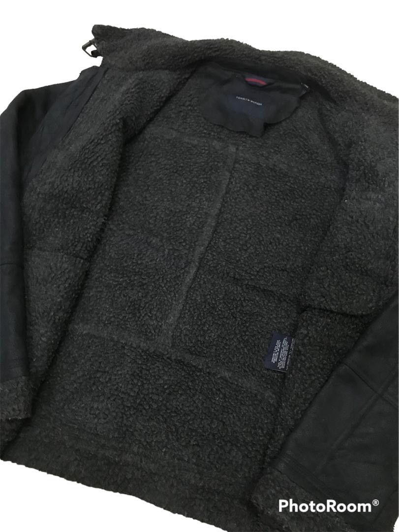 Tommy Hilfiger 💥Tommy Sheepskin Fur Winter Zipper Jacket Size US L / EU 52-54 / 3 - 9 Thumbnail