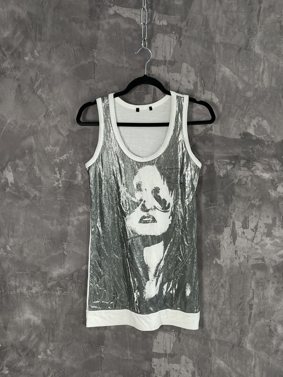 Hysteric Glamour × Japanese Brand × Vintage Avant Garde Hysteric Glamour Style Crazy Y2K Tank Top Size M / US 6-8 / IT 42-44 - 1 Thumbnail