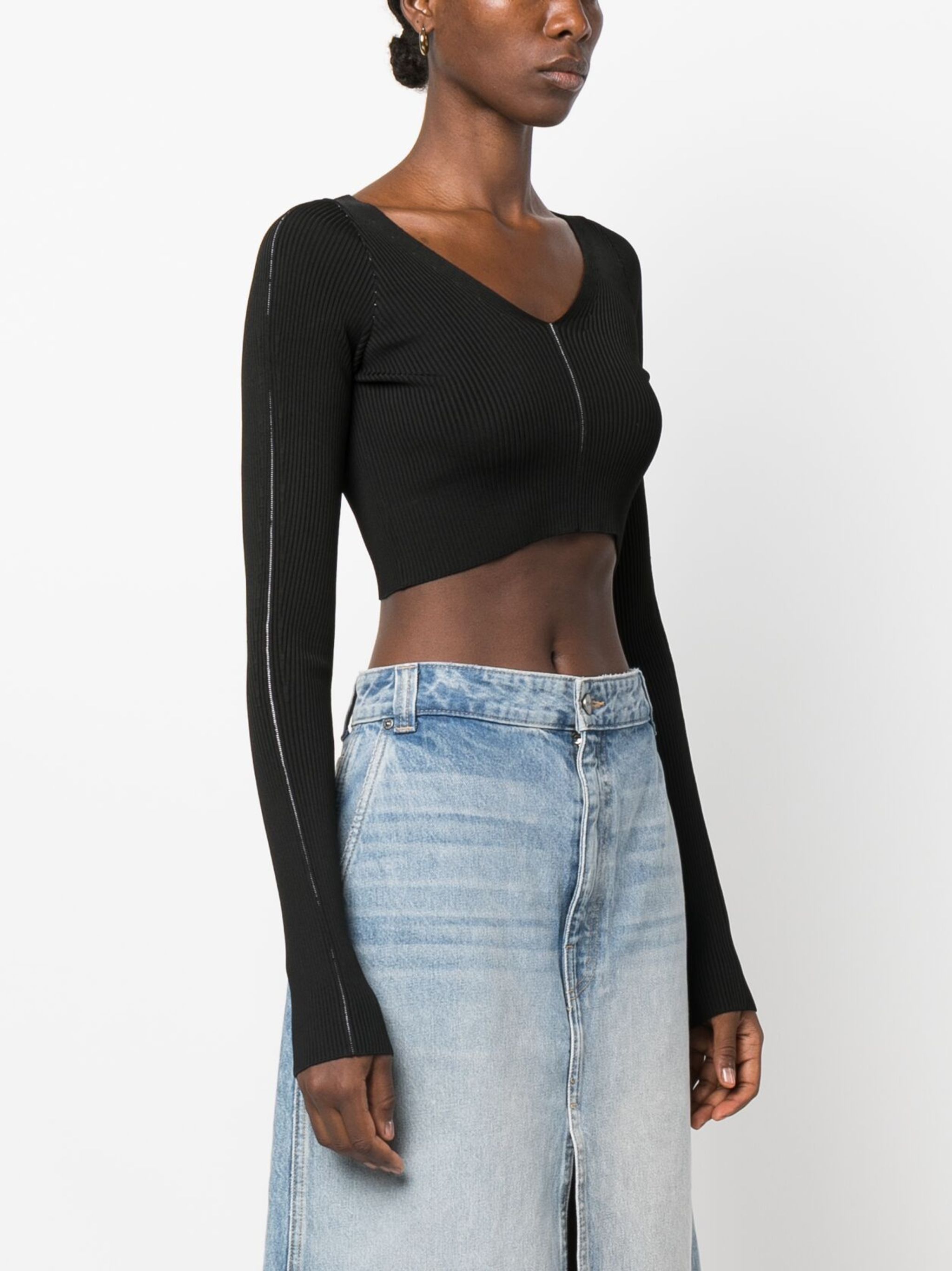 Marni o1w1db10125 Top in Black Size M / US 6-8 / IT 42-44 - 2 Thumbnail