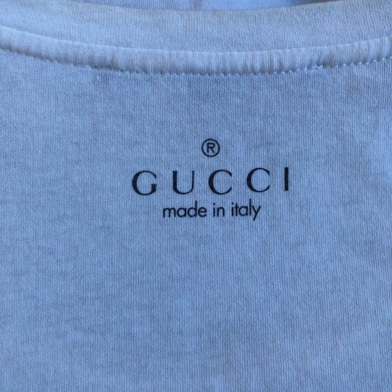Gucci Gucci Paradise girl flower logo pattern short-sleeved T-shi Size US XL / EU 56 / 4 - 4 Thumbnail