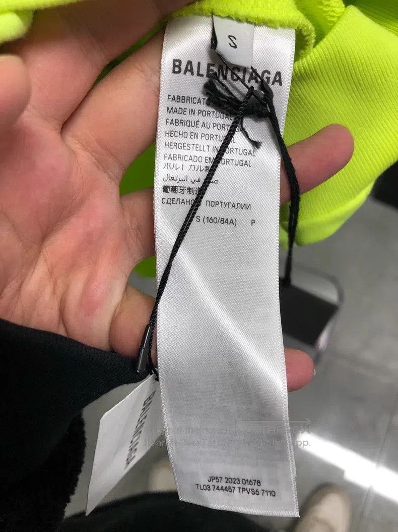 Balenciaga Balenciaga Letter Printed Hooded Zip-Up Loose Long Sleeve Size US S / EU 44-46 / 1 - 5 Thumbnail