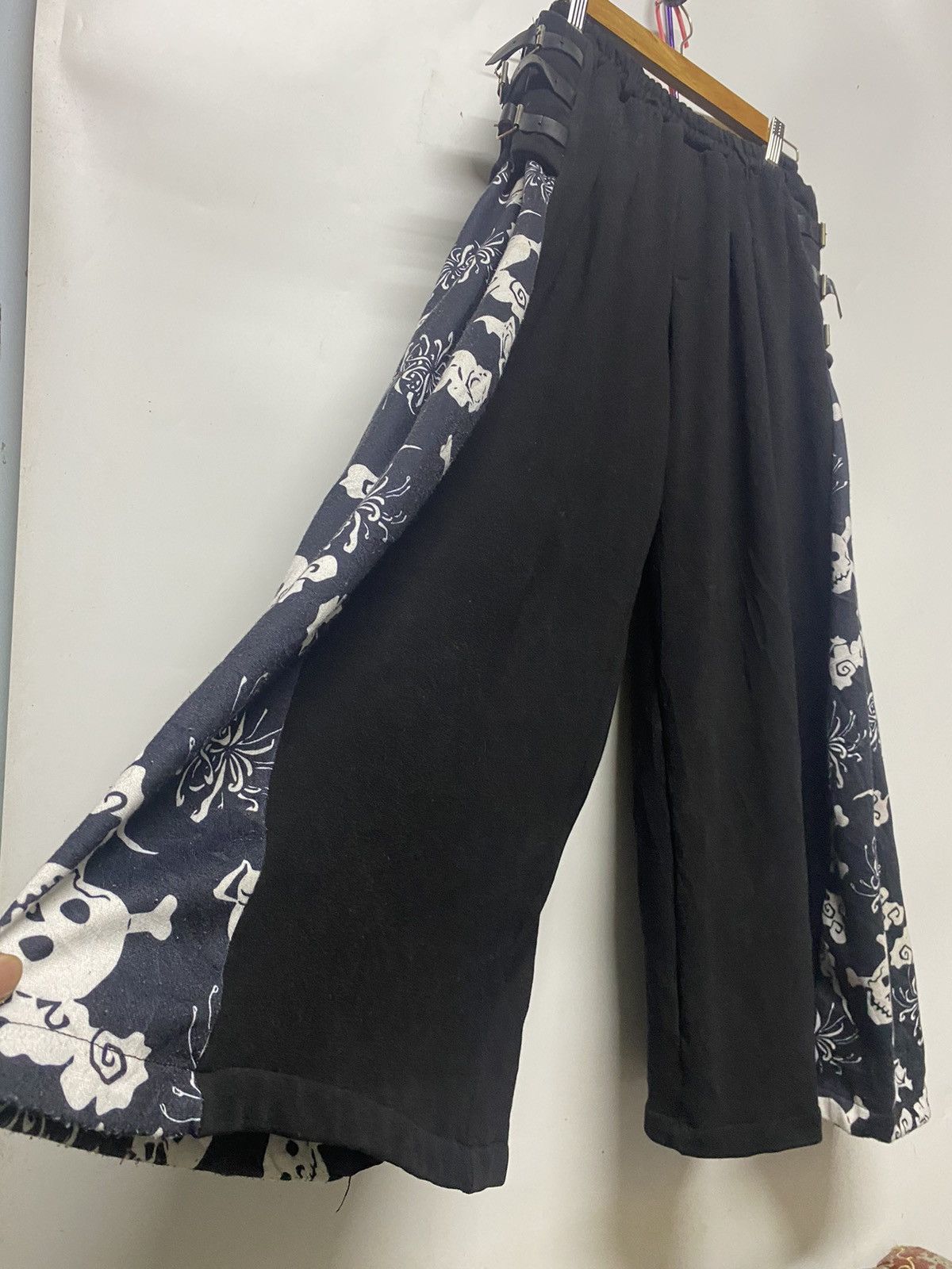 If Six Was Nine Japanese Brand NieR Wide Leg Punk Style Fashion Size 28" / US 6 / IT 42 - 4 Thumbnail