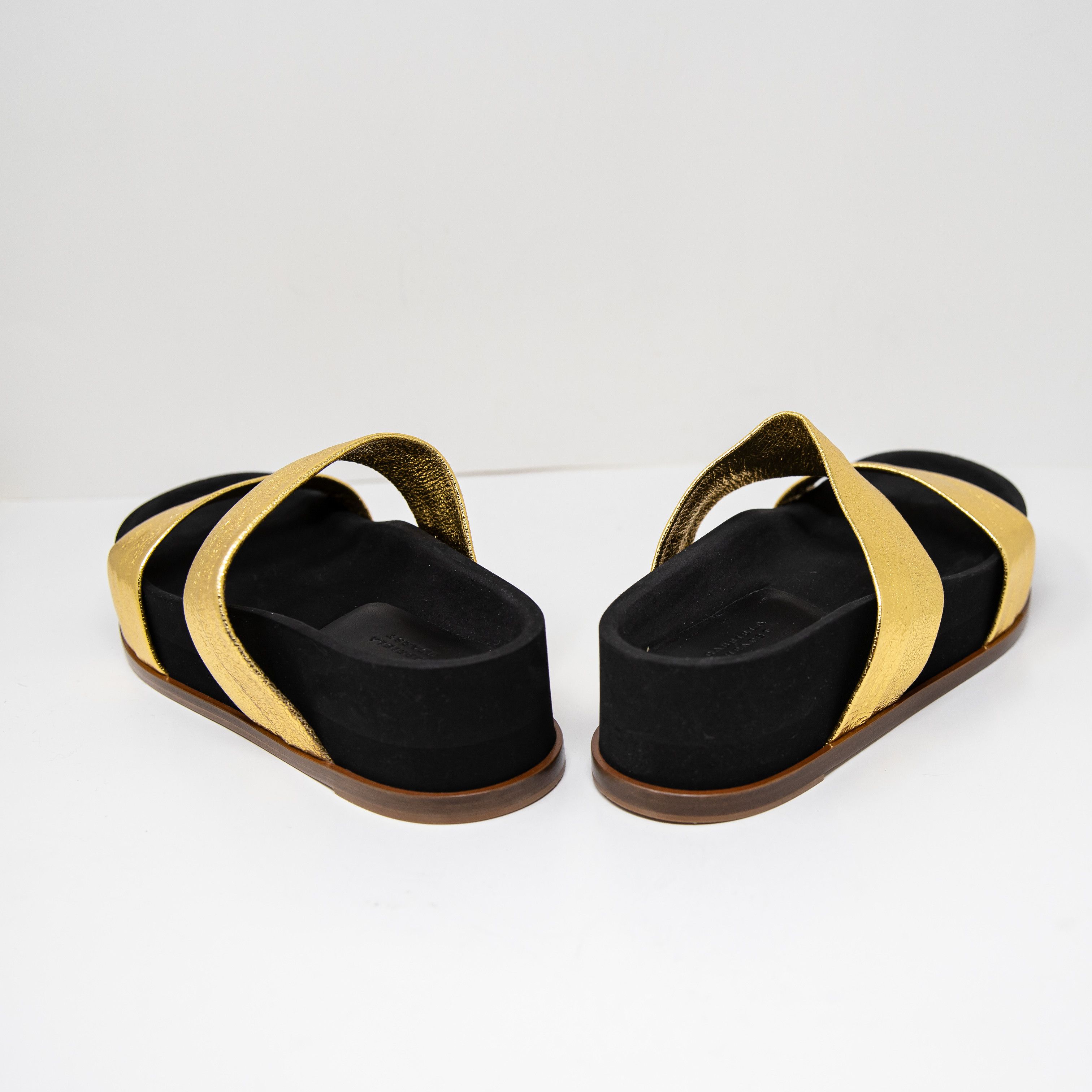 Gabriela Hearst Gabriela Hearst Striker Gold Metallic Nappa Size US 10 / IT 40 - 3 Thumbnail