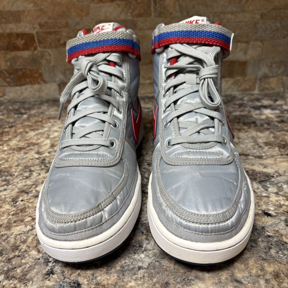 Nike Nike Vandal High Supreme QS OG Metallic Silver Red Size 7 Size US 7 / EU 40 - 3 Thumbnail