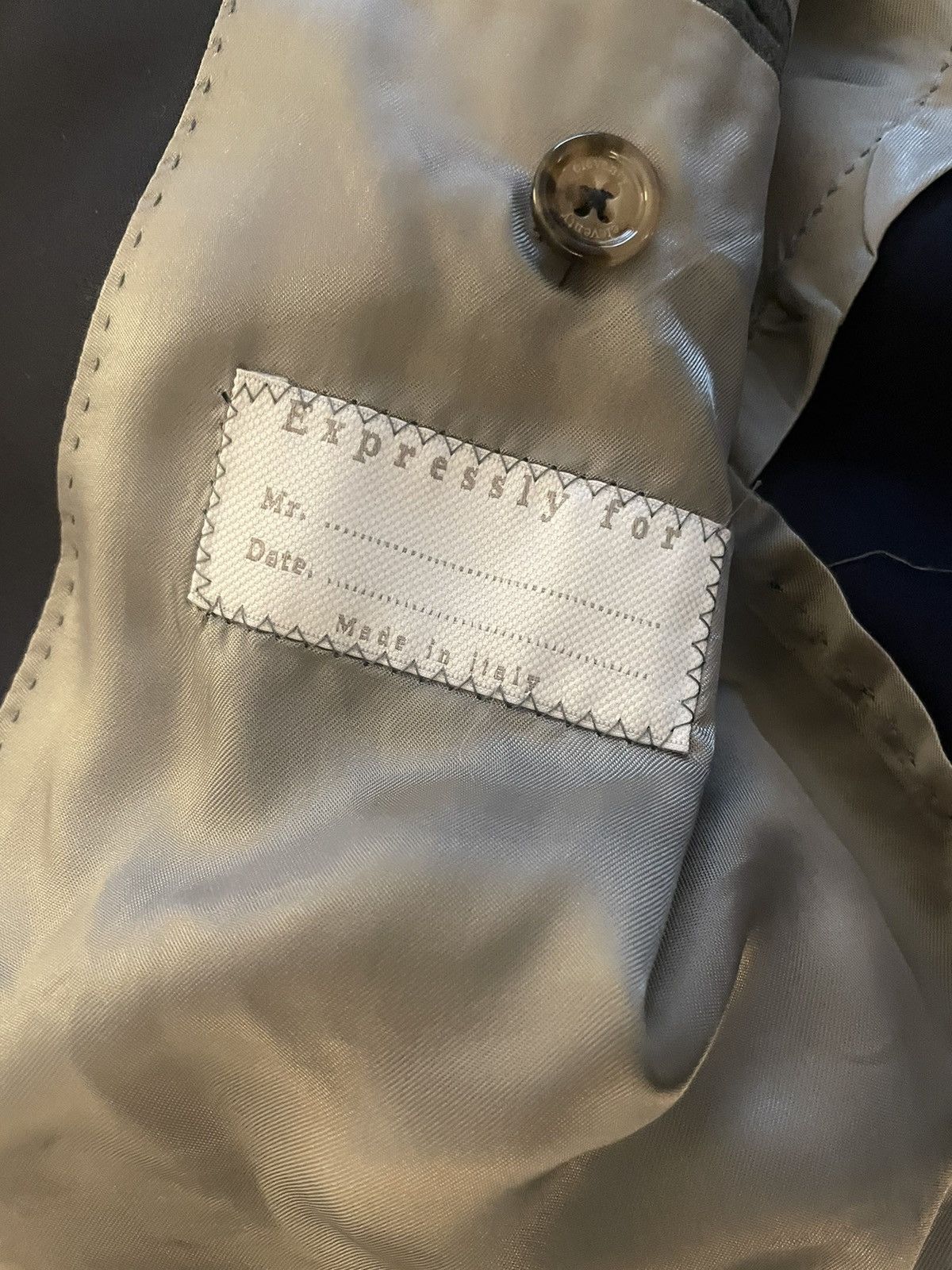 Eleventy Eleventy Milano Tick Pock Thread Jacket Size 42R - 10 Thumbnail