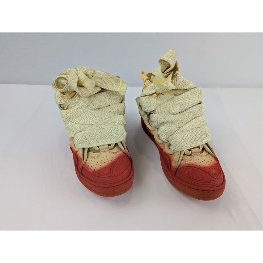 Lanvin o1rshd1 Curb Radiant Spray Effect Sneakers in Venus / Dune Size US 8 / EU 41 - 6 Thumbnail