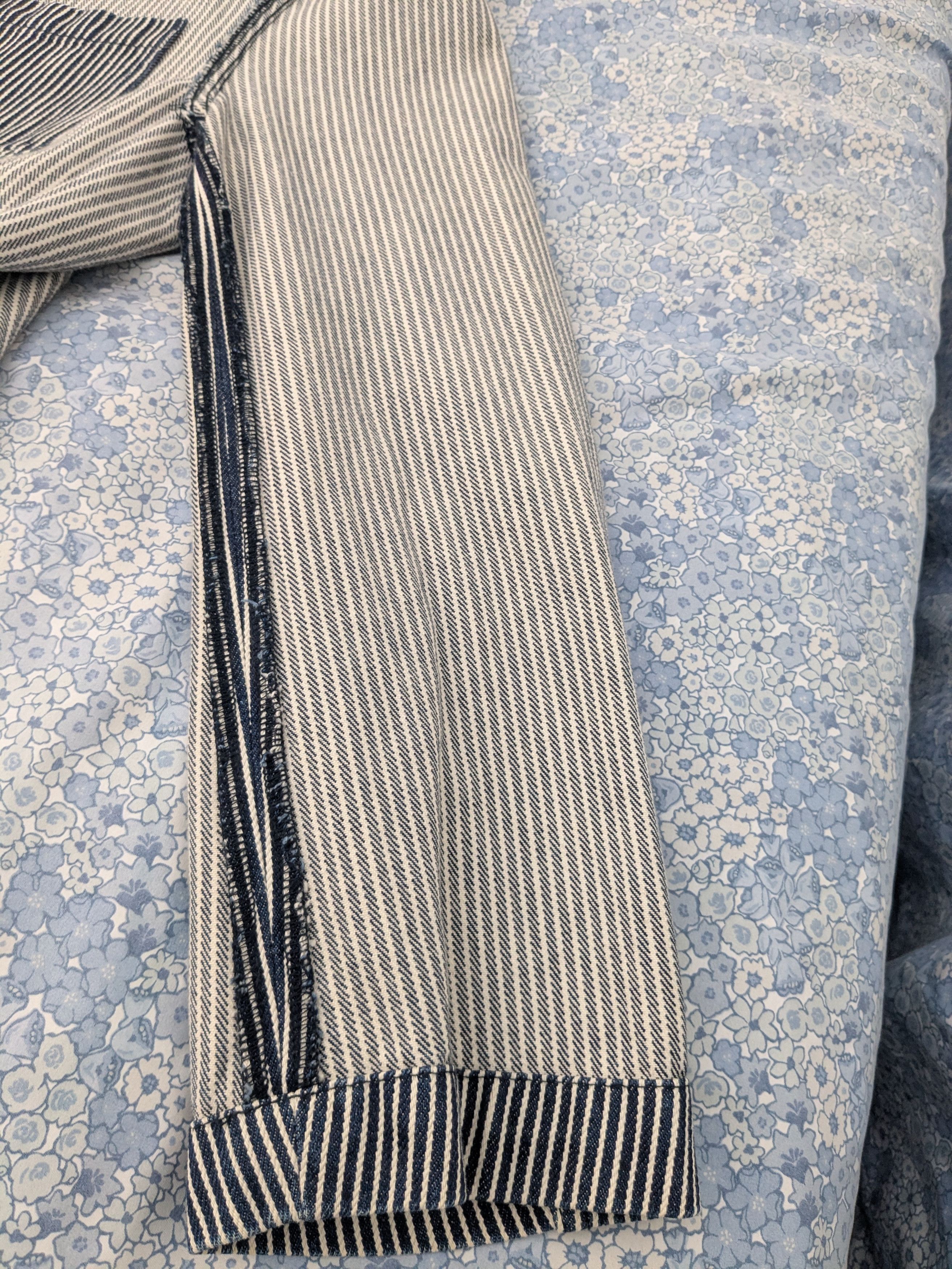 Comme des Garcons *RARE* 2001 Comme Des Garcons Homme Plus Stripe Jacket Size US M / EU 48-50 / 2 - 7 Thumbnail