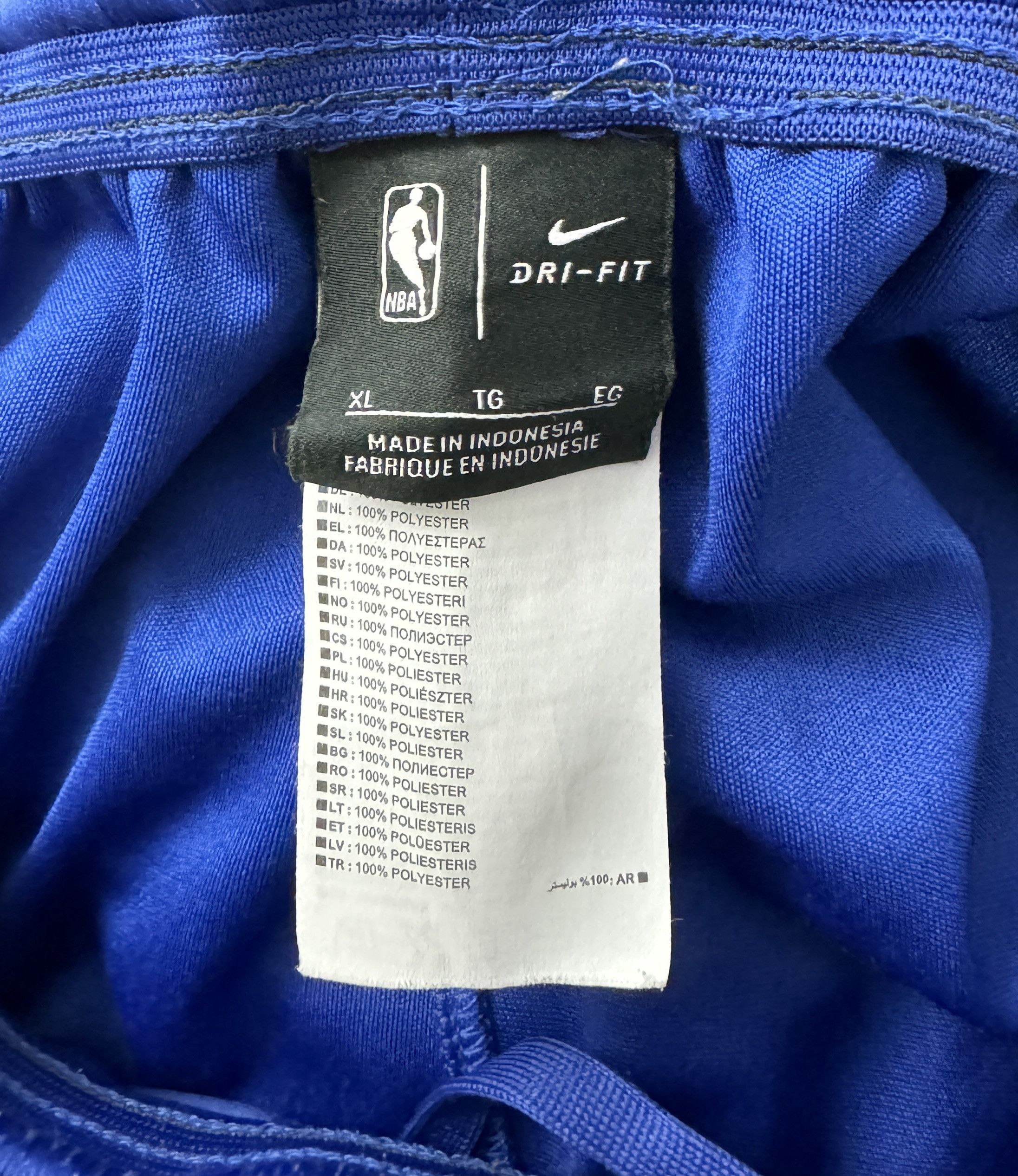Nike Golden State Warriors NBA 2017 2018 Nike Pre Match Pants XL Size US 36 / EU 52 - 6 Thumbnail