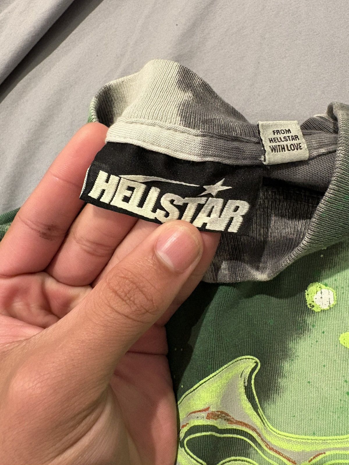 HELLSTAR × Vintage Hellstar Tye-Dye Moto Longsleeve Size US S / EU 44-46 / 1 - 3 Thumbnail