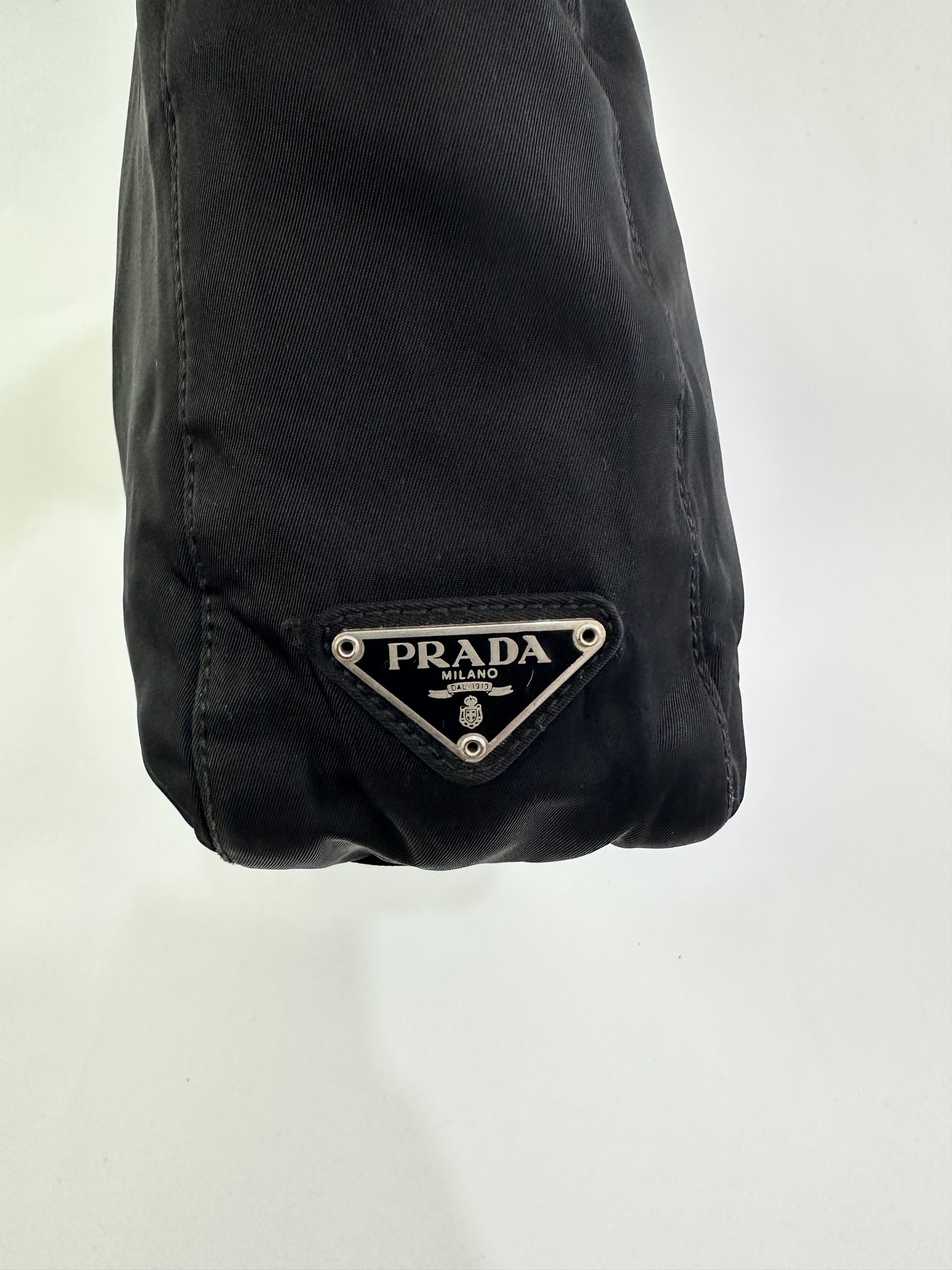 Prada × Vintage Prada Black Nylon Tote Bag Size ONE SIZE - 4 Thumbnail