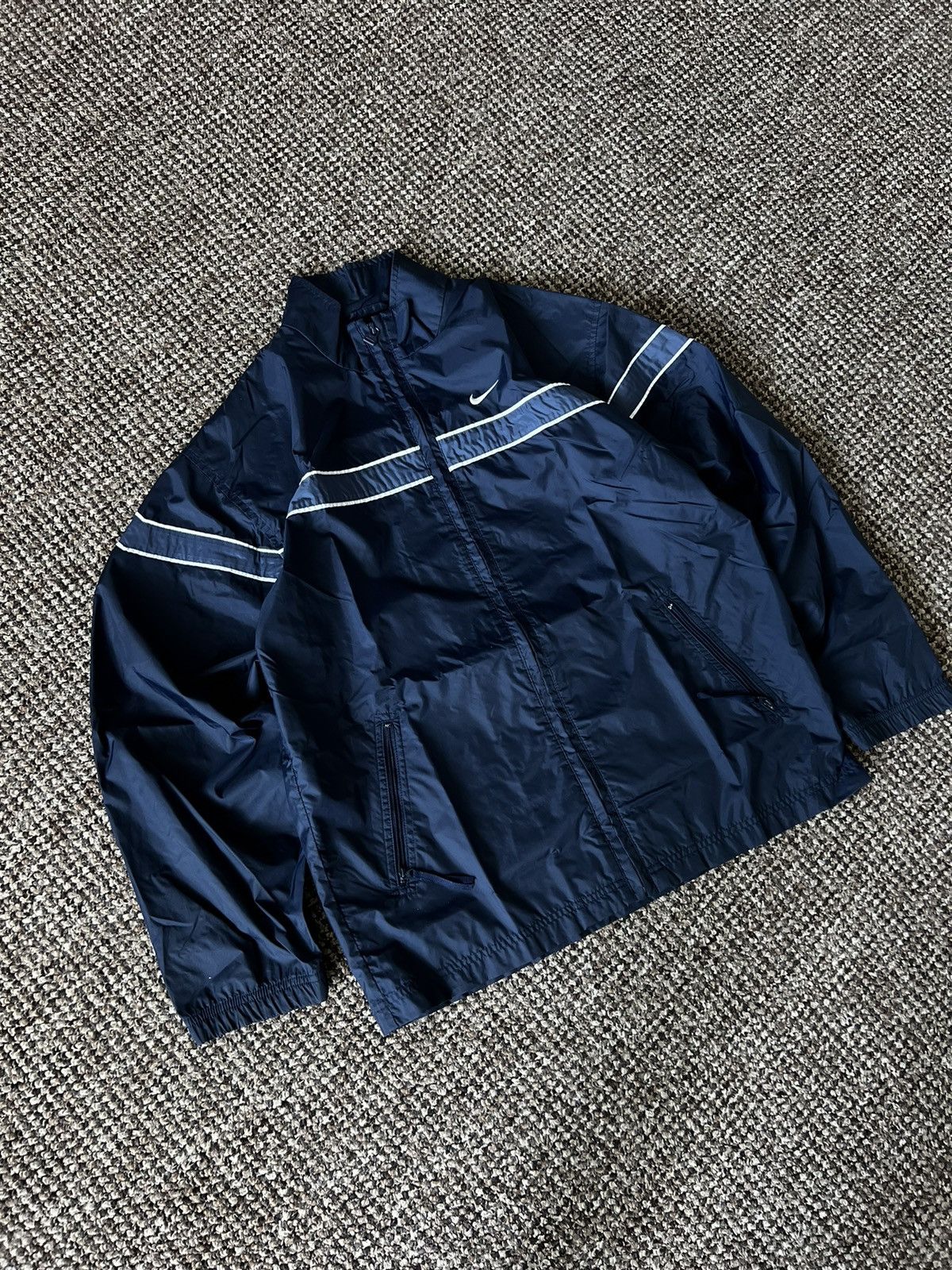 Vintage Nike Vintage Jacket Y2K Drill Mini Logo Size US S / EU 44-46 / 1 - 2 Thumbnail