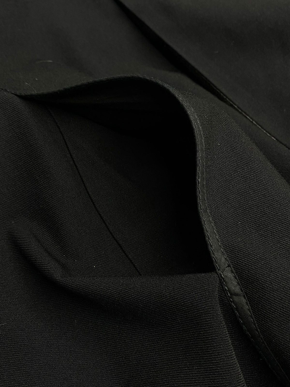 Annette Gortz Annette Gortz Black Designer Wool Cotton Blond Coat Jacket Size M / US 6-8 / IT 42-44 - 17 Thumbnail