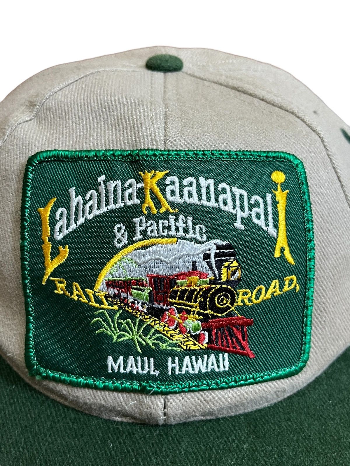 Vintage RARE🔥VINTAGE LAHAINA KAANAPALI & PACIFIC RAIL ROAD HAT/CAP Size ONE SIZE - 2 Thumbnail