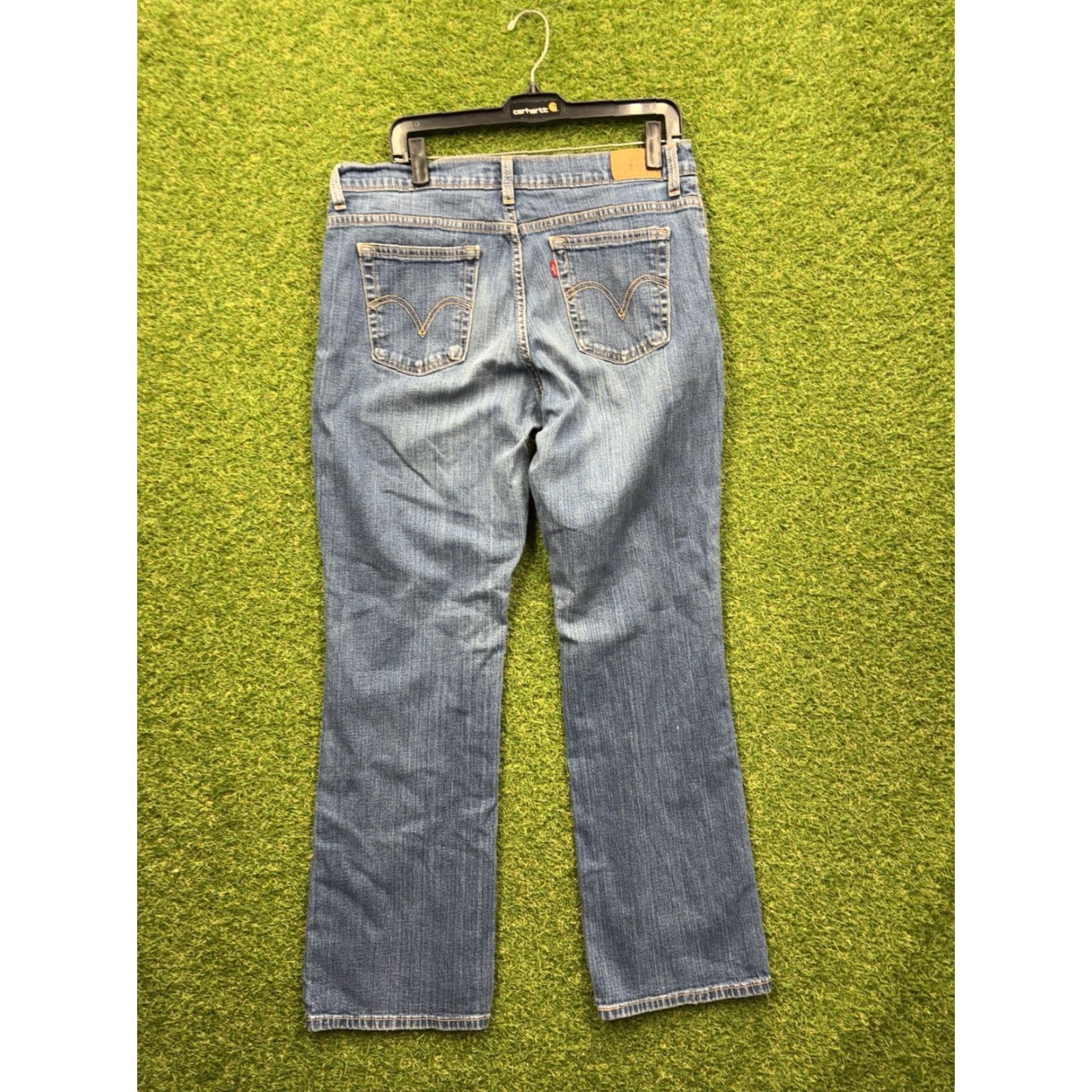 Levi's Levis 550 Jeans Womens 14 Medium Relaxed Fit Bootcut Casual Workwear 32x30 Size 36" / US 14 / IT 50 - 6 Thumbnail