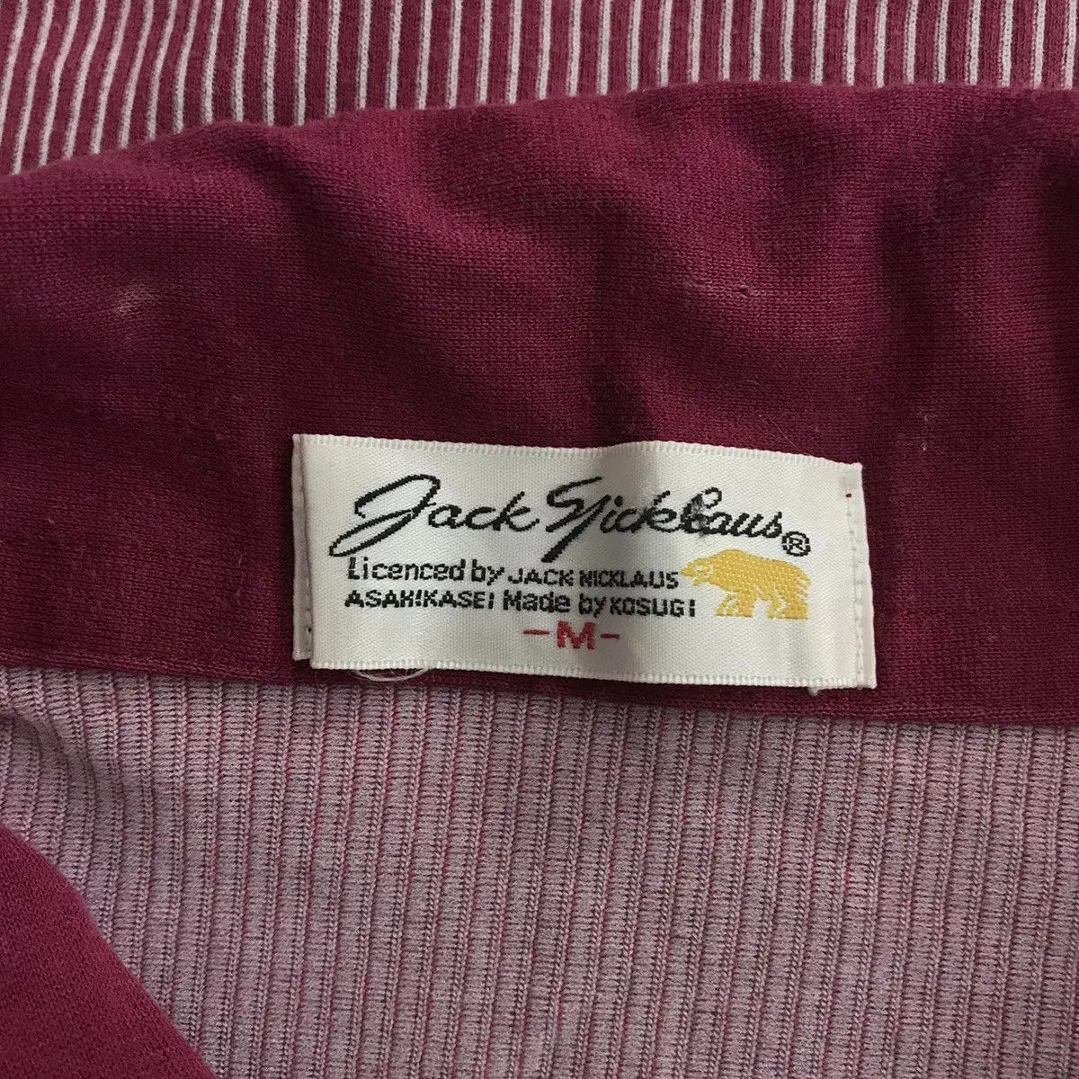 Vintage Vintage 80’ JACK NICKLAUS Golden BEAR Polo Tee Shirt Golf Size US M / EU 48-50 / 2 - 4 Thumbnail