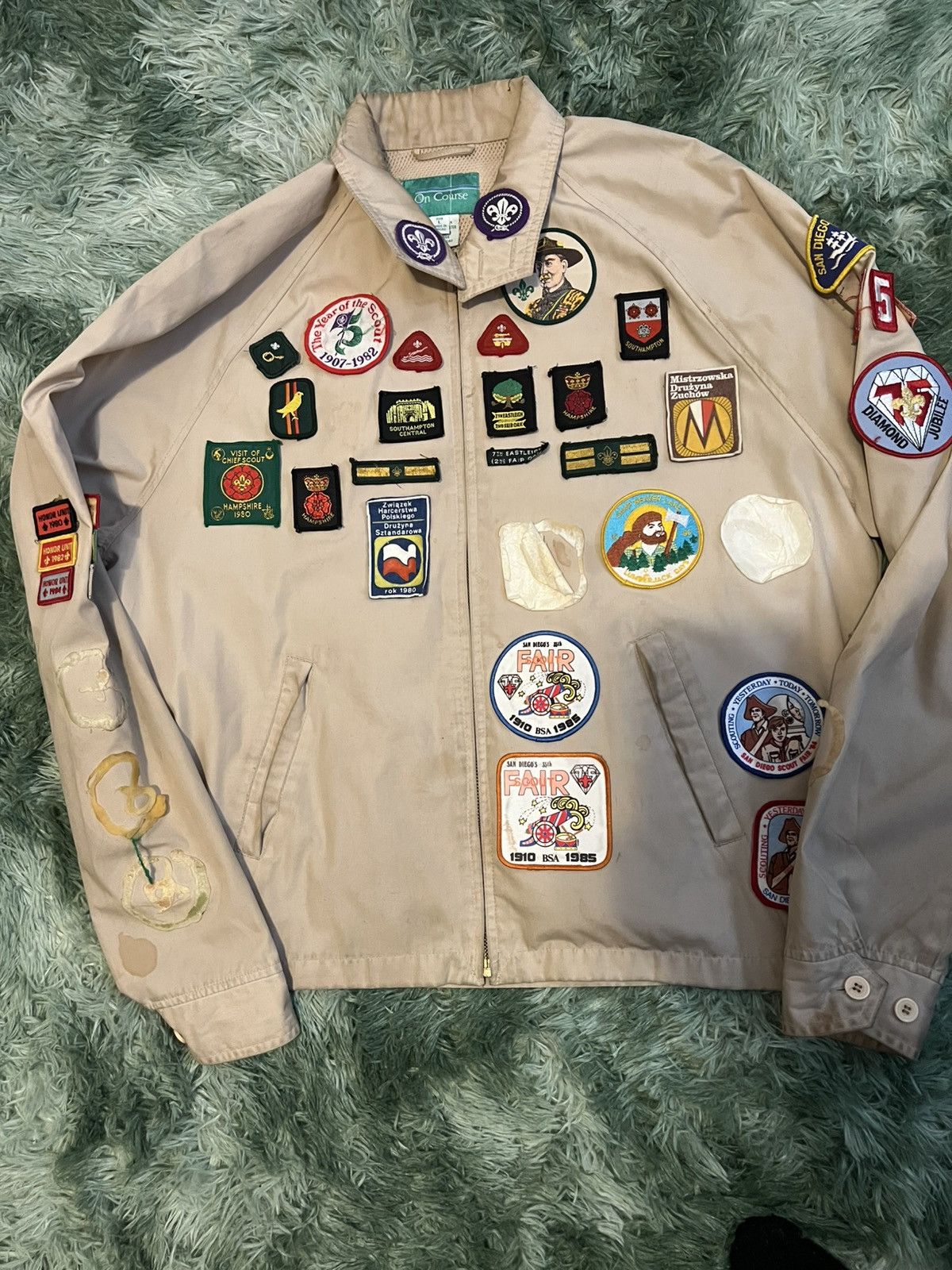 Vintage Vintage Custom Patchwork Boyscouts Jacket Size US M / EU 48-50 / 2 - 1 Thumbnail