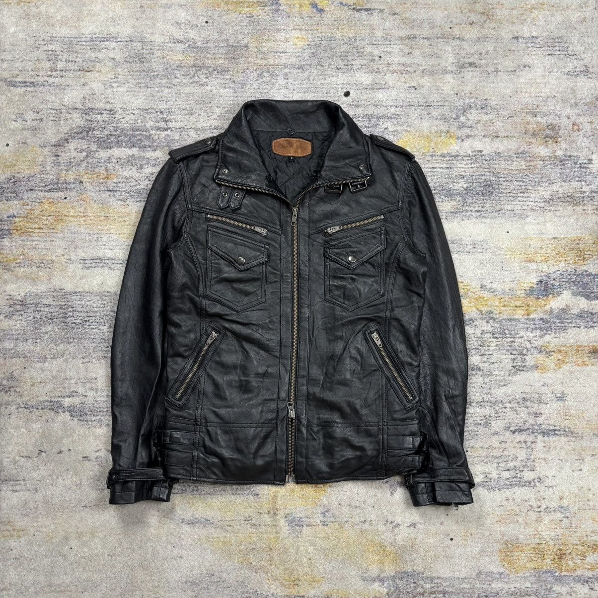 JACKROSE Jackrose bondage rider leather jacket lgb / vkei style
